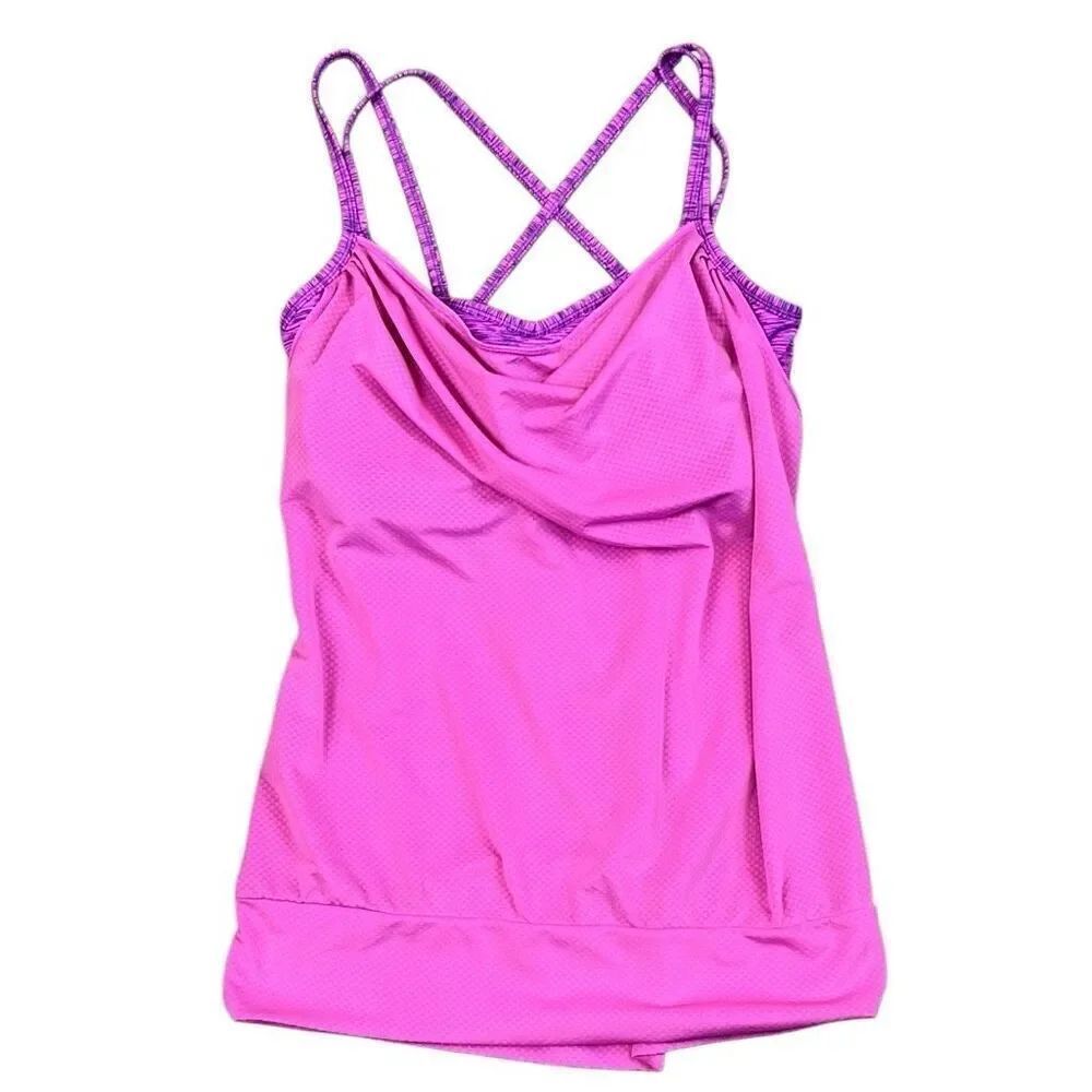 Lucy Feel The Beat Strappy Singlet Tank Top Medium